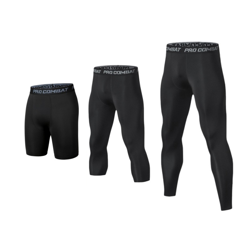 Compression Shorts Athletes - Mens Compression Pants Tights Cool Dry
