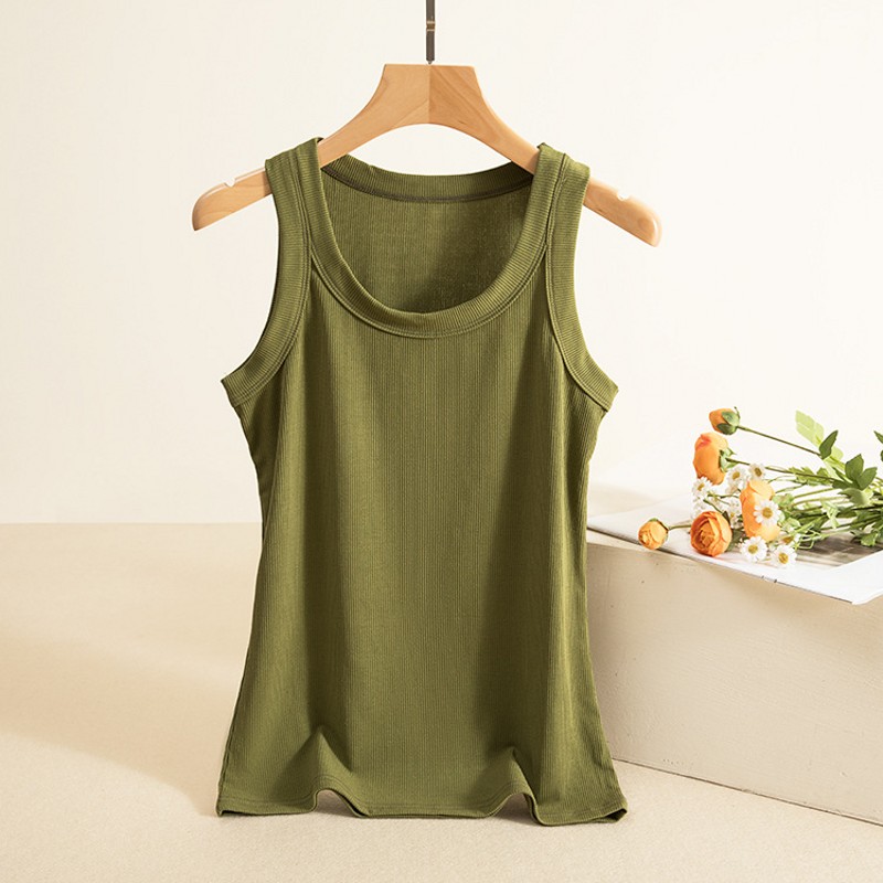 Women Ribbed Tank Top O Neck T - Tank Top Ribbed review and price