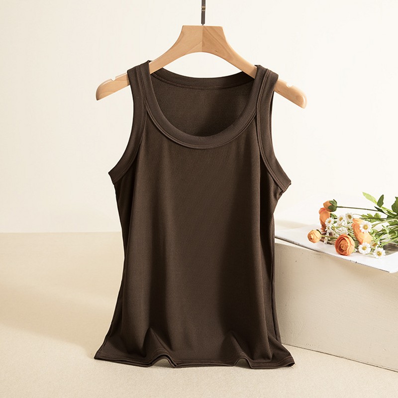 Women Ribbed Tank Top O Neck T - Tank Top Ribbed review and price