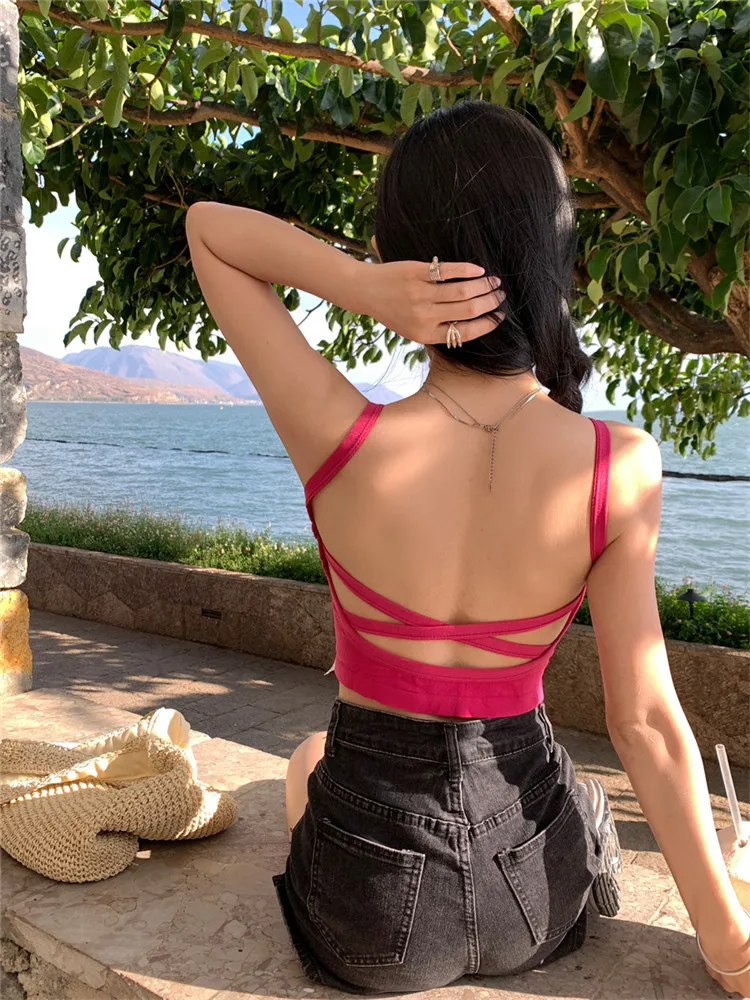 Fashion Summer Sexy Suspender  - Suspender Tank Top review and price