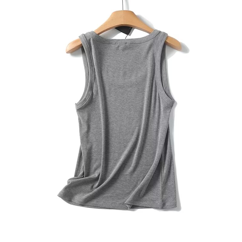 Maxdutti Solid Slim Fit Summer - Tank Top Ribbed review and price