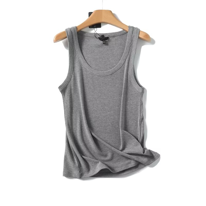 Maxdutti Solid Slim Fit Summer - Tank Top Ribbed review and price