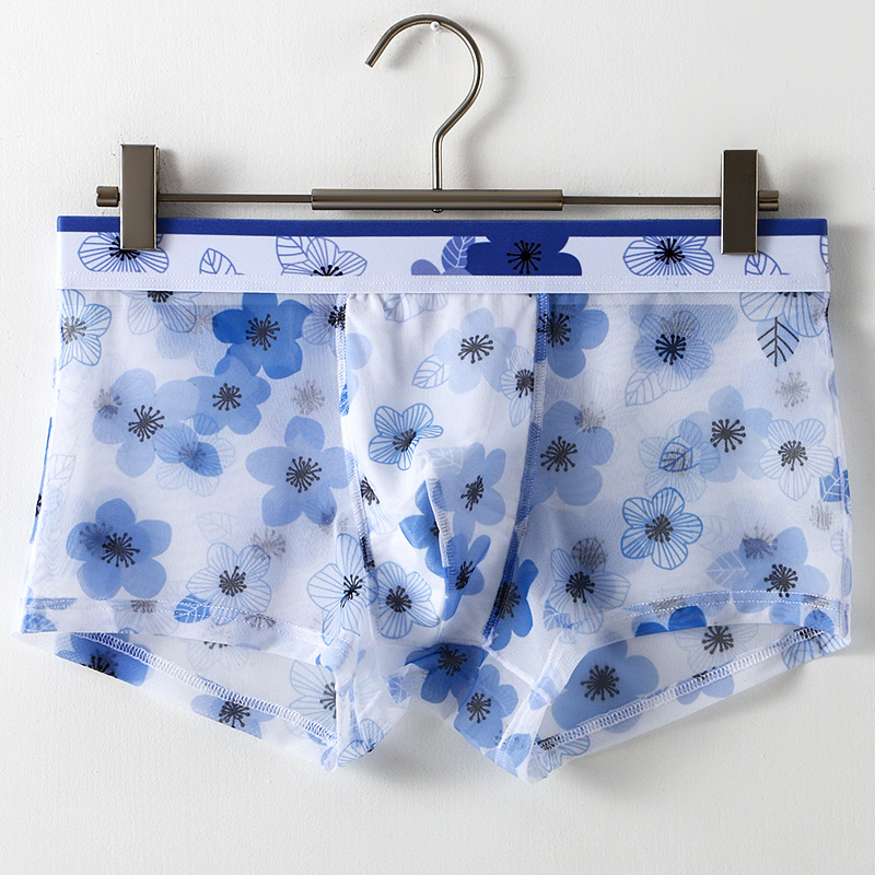 Ultra Thin Transparent Ice Sil - Mesh Sport Boxer review and price