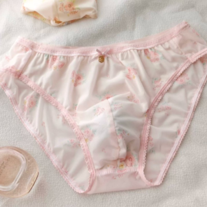 Japanese New Sweet Floral Bow  - Boxer Brief Pack Cotton review and price