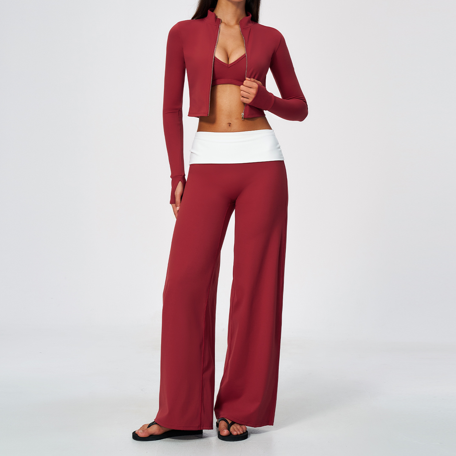Women's 3 Piece Yoga Set Long  - Compression Long Pant review and price