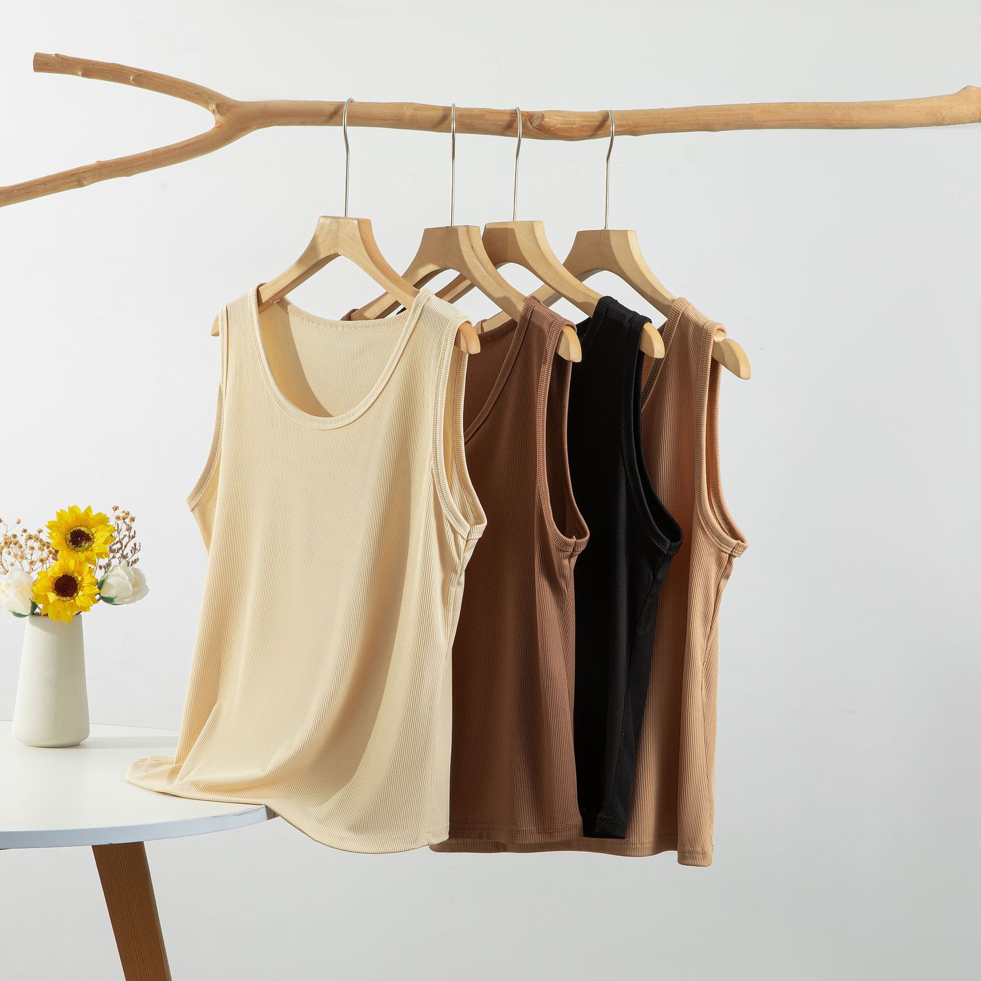 Rib Icesilk Tank Tops summer w - Tank Top Ribbed review and price