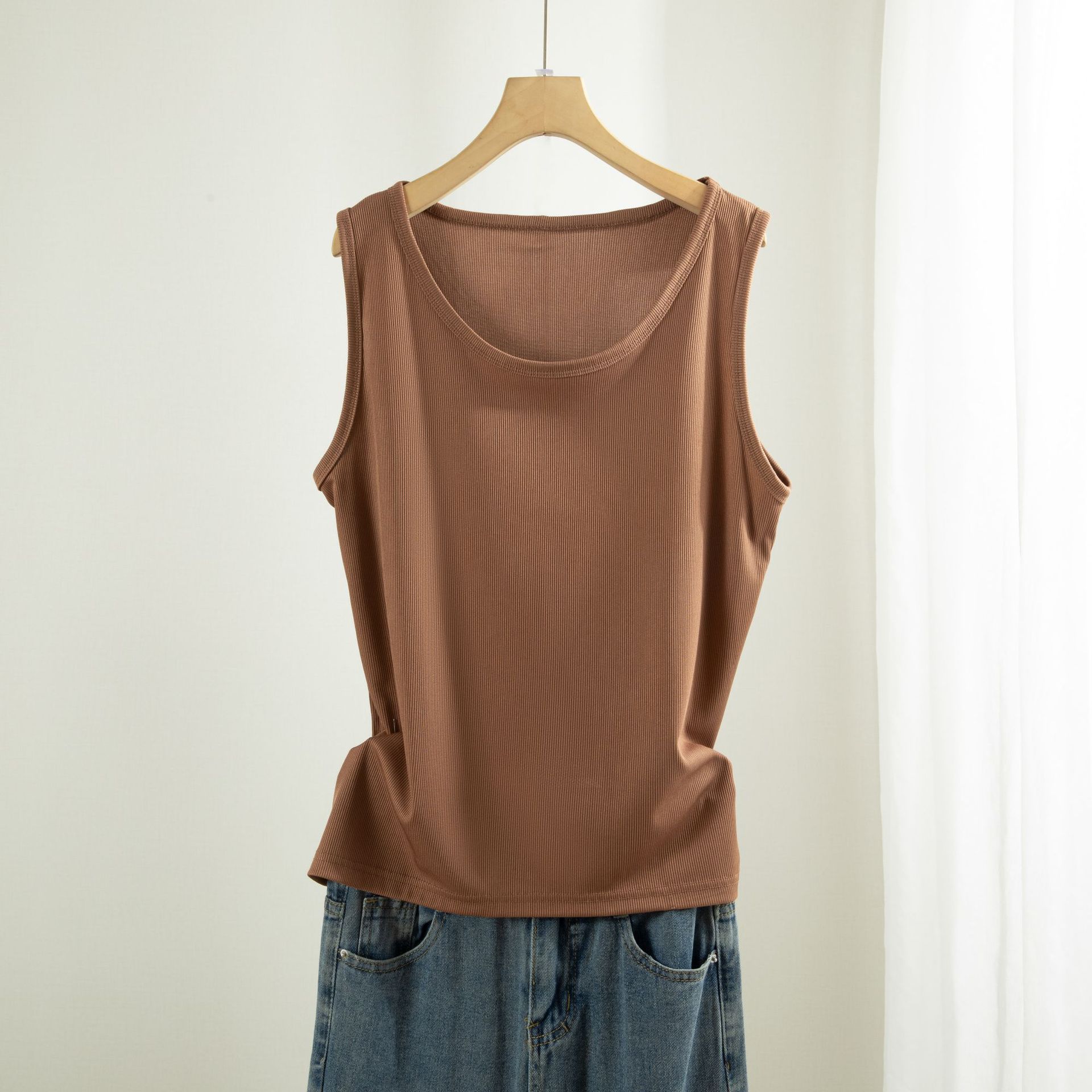 Rib Icesilk Tank Tops summer w - Tank Top Ribbed review and price